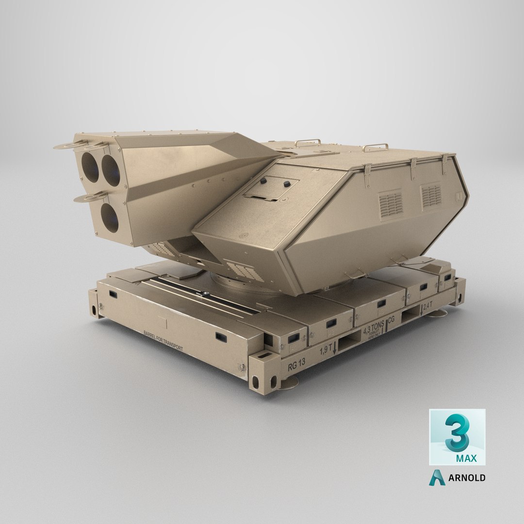 Laser Air Defense System Skynex Sand Color 3D https://p.turbosquid.com/ts-thumb/Ll/vPCc37/AR/stemcell_max_arnold_render/png/1732603977/1920x1080/fit_q87/42db8663e3eefc1feeb38ae691638787bd4d5f18/stemcell_max_arnold_render.jpg