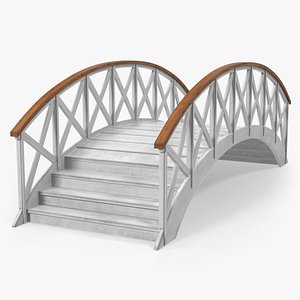 Garden Wooden Footbridge