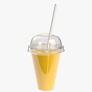 3D juice cup model
