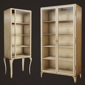 hospital cabinets ready pbr 3D model