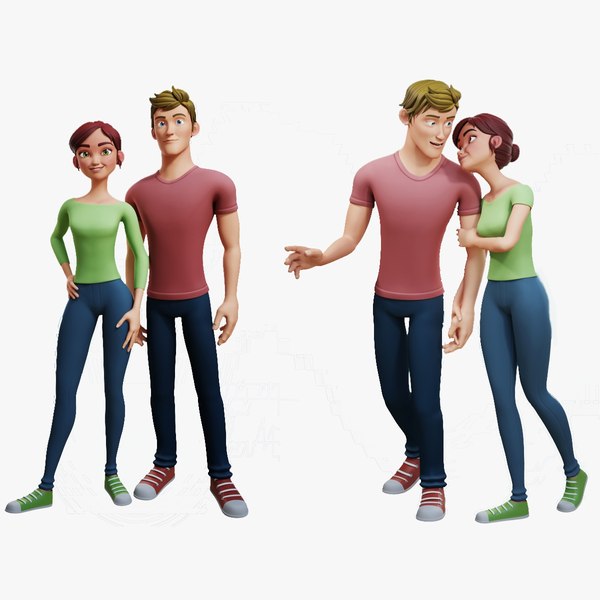 characters cartoon people pack max