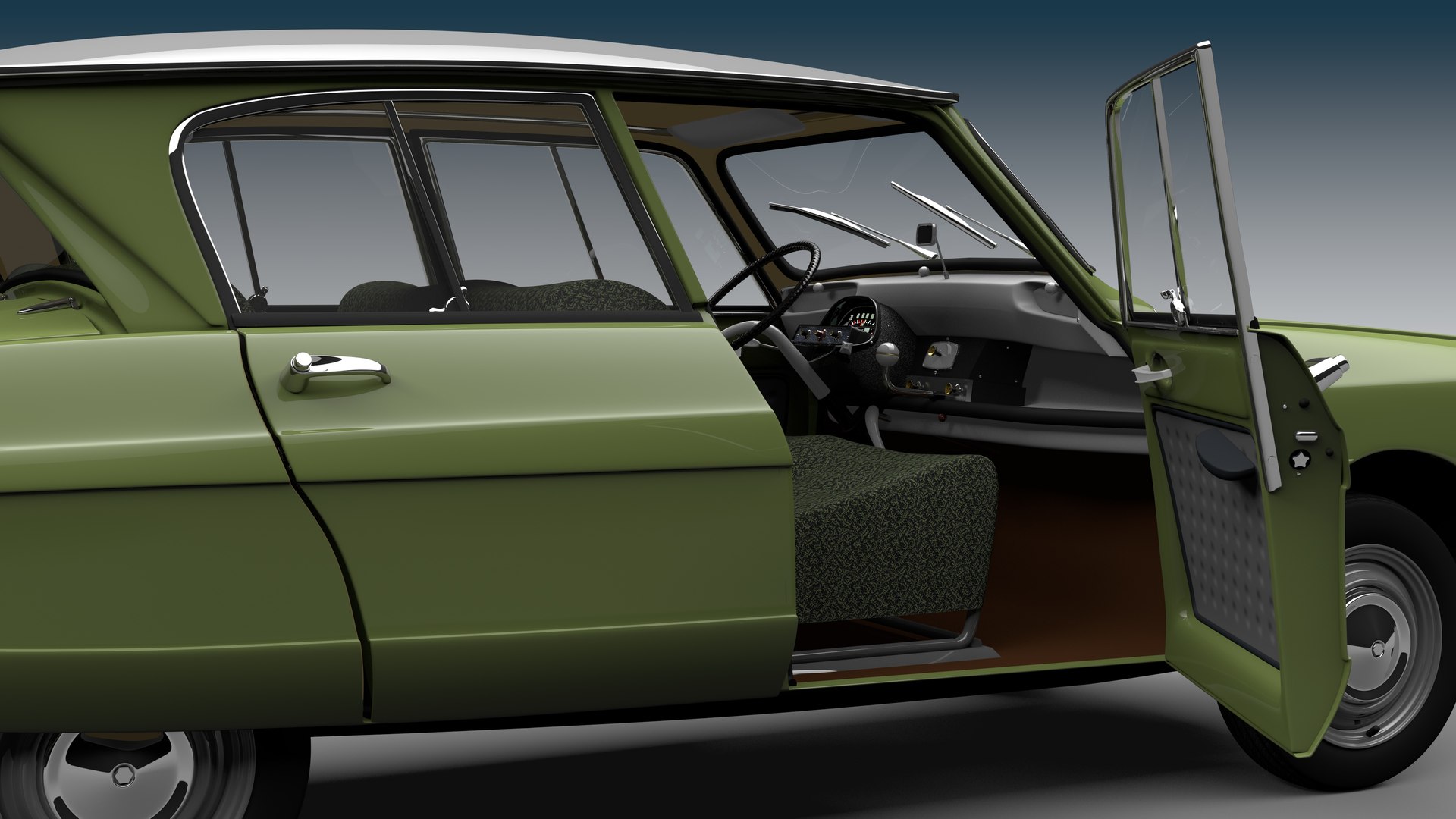 3D Model Citroen Ami 6 - TurboSquid 1163930