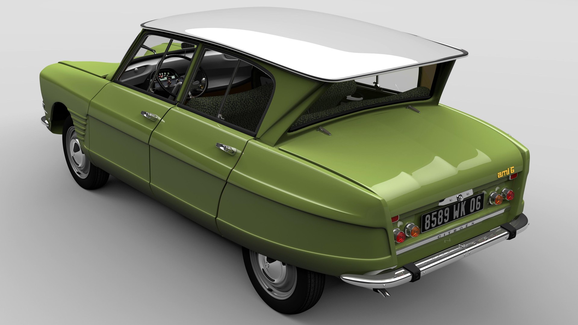 3D Model Citroen Ami 6 - TurboSquid 1163930