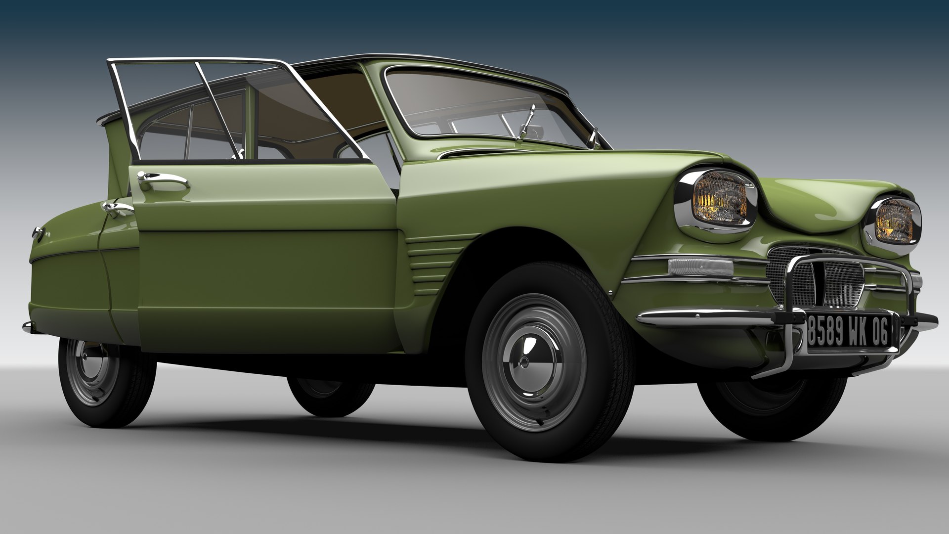 Dalia Solido 　NO.33 CITROEN AMI 6 CITROËN - AMI 6 - 1963 - Solido