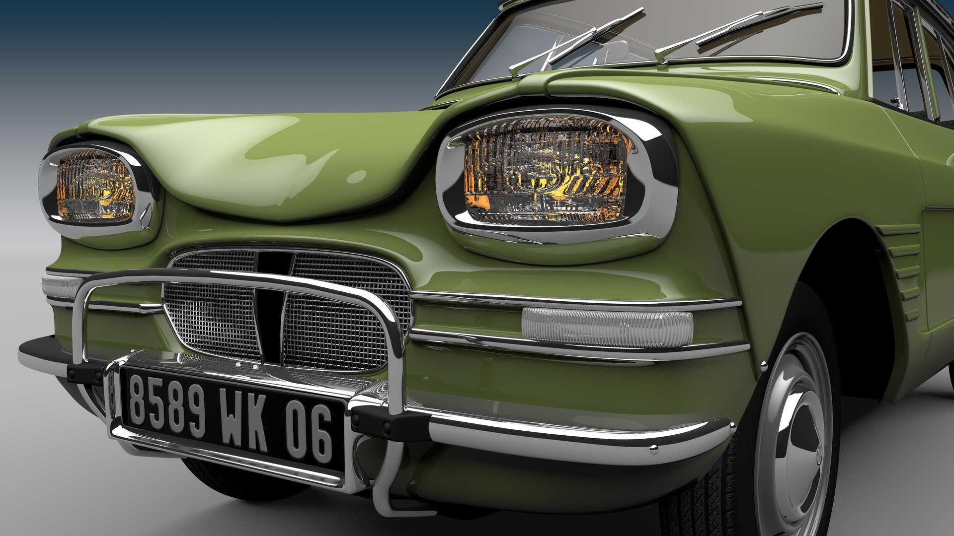 3D Model Citroen Ami 6 - TurboSquid 1163930
