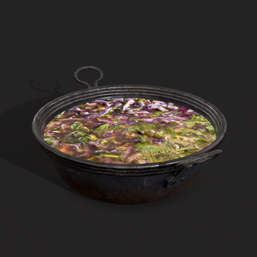 Mystery Stew 3D Model - TurboSquid 1773642