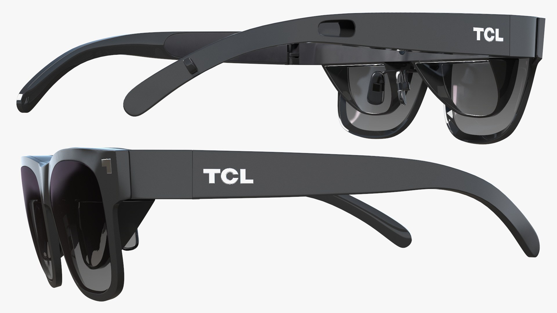 3D TCL NxtWear Air wearable display model TurboSquid 2077083