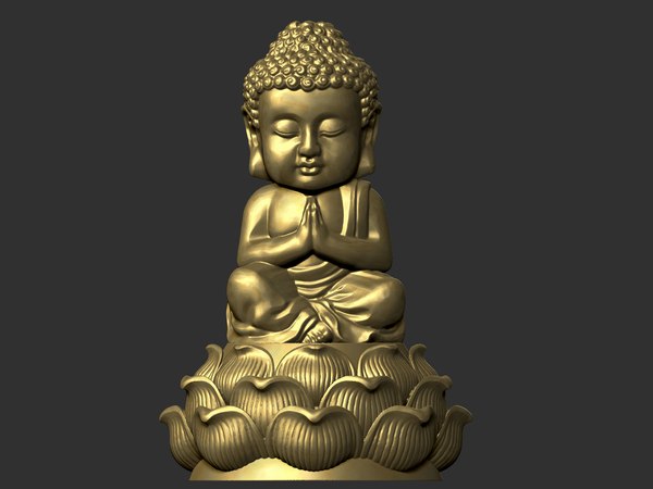 modelo 3d bebe buda - TurboSquid 2168483