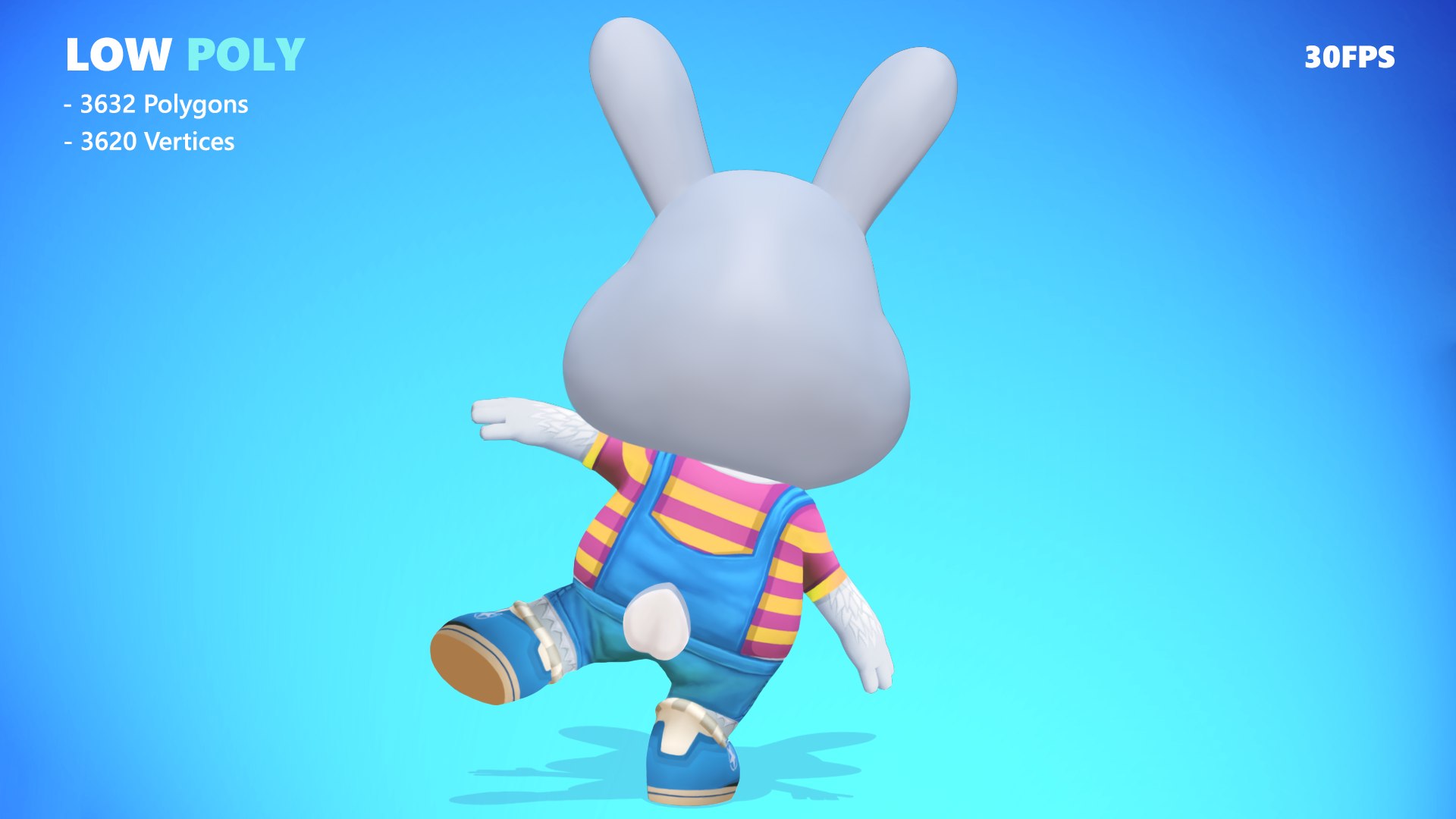 3D rabbit bunny animations rigged - TurboSquid 1629721