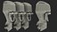 Triple Outboard Engine Set
