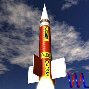 French Dauphin Sounding Rocket