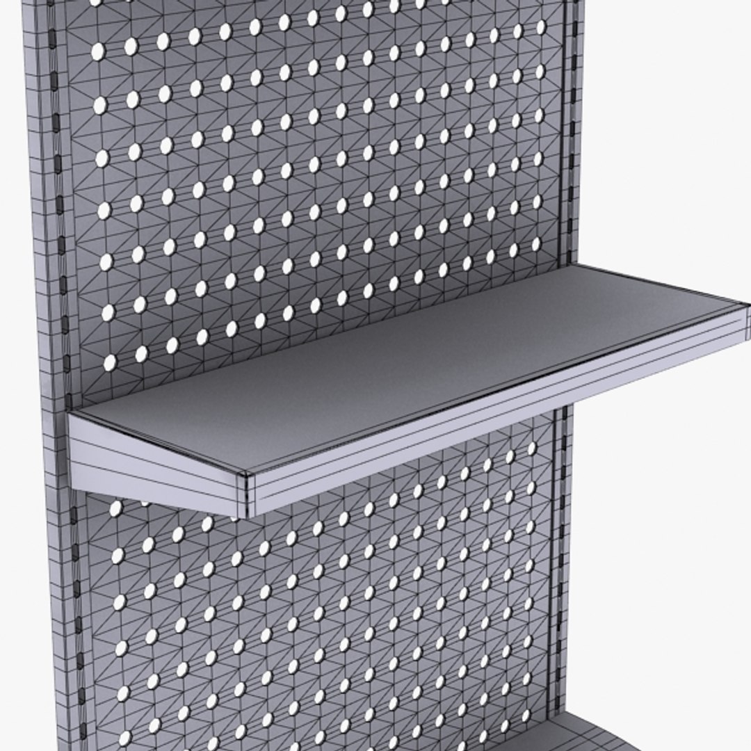 3d Pegboard Rack
