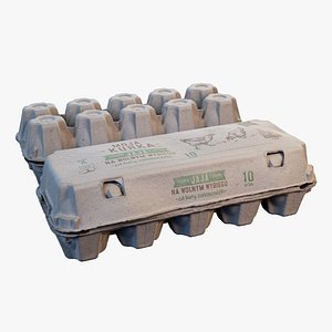 Egg Box -02- photogrammetry model 3D