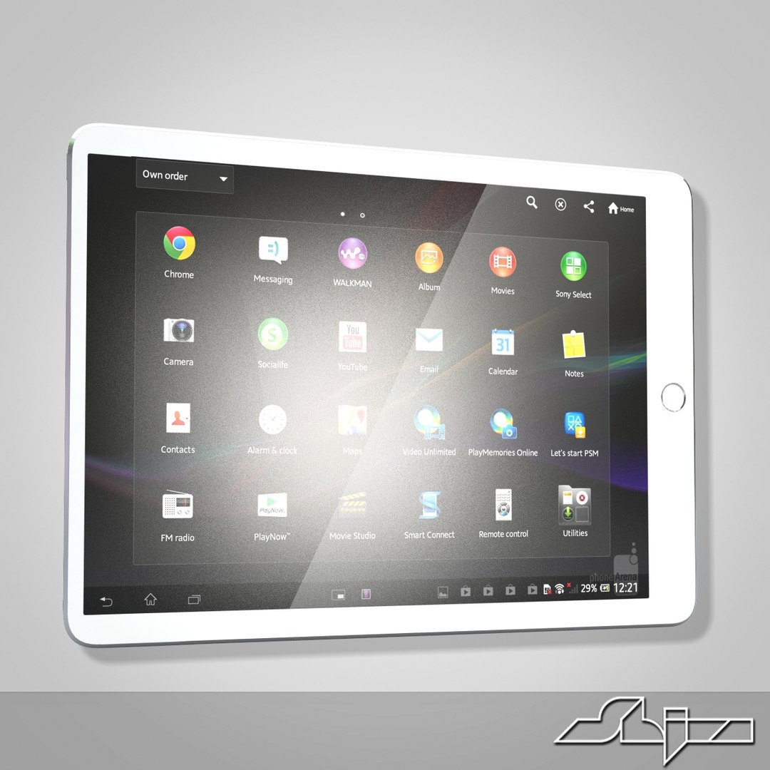 Tablet Smartphone 3d Model
