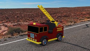 truck toy 3D
