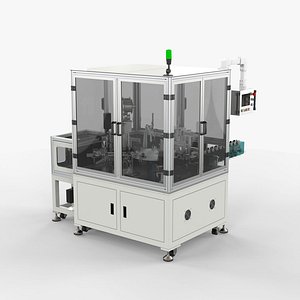 3D Automatic Copper Belt Assembly Machine model