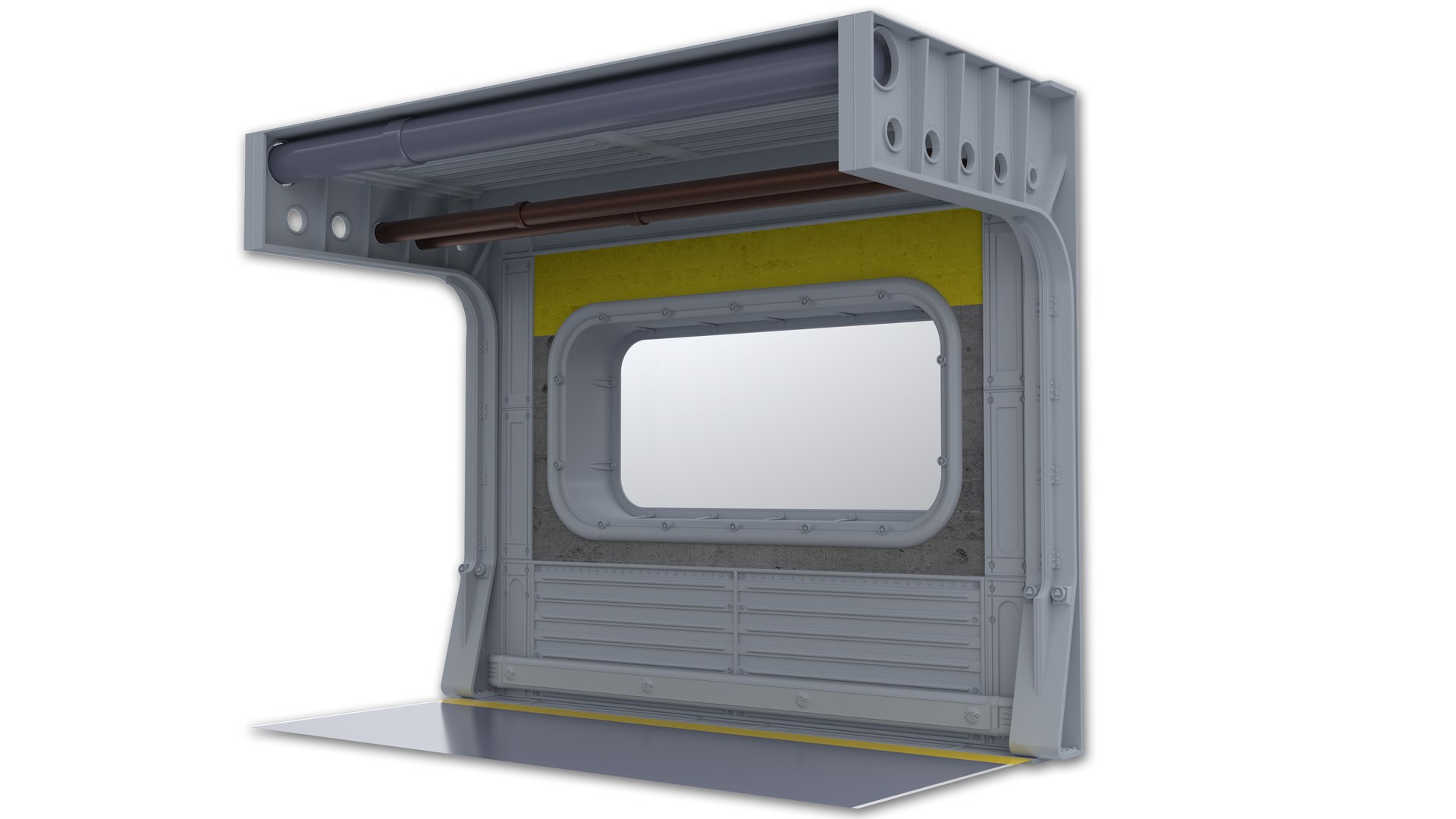 Vault 33 Hallway KIT model https://p.turbosquid.com/ts-thumb/Lm/IUaOxF/KO/window/jpg/1714809812/1920x1080/fit_q87/ddc60c44597d7c9957076d1641f1d122766fd6a9/window.jpg
