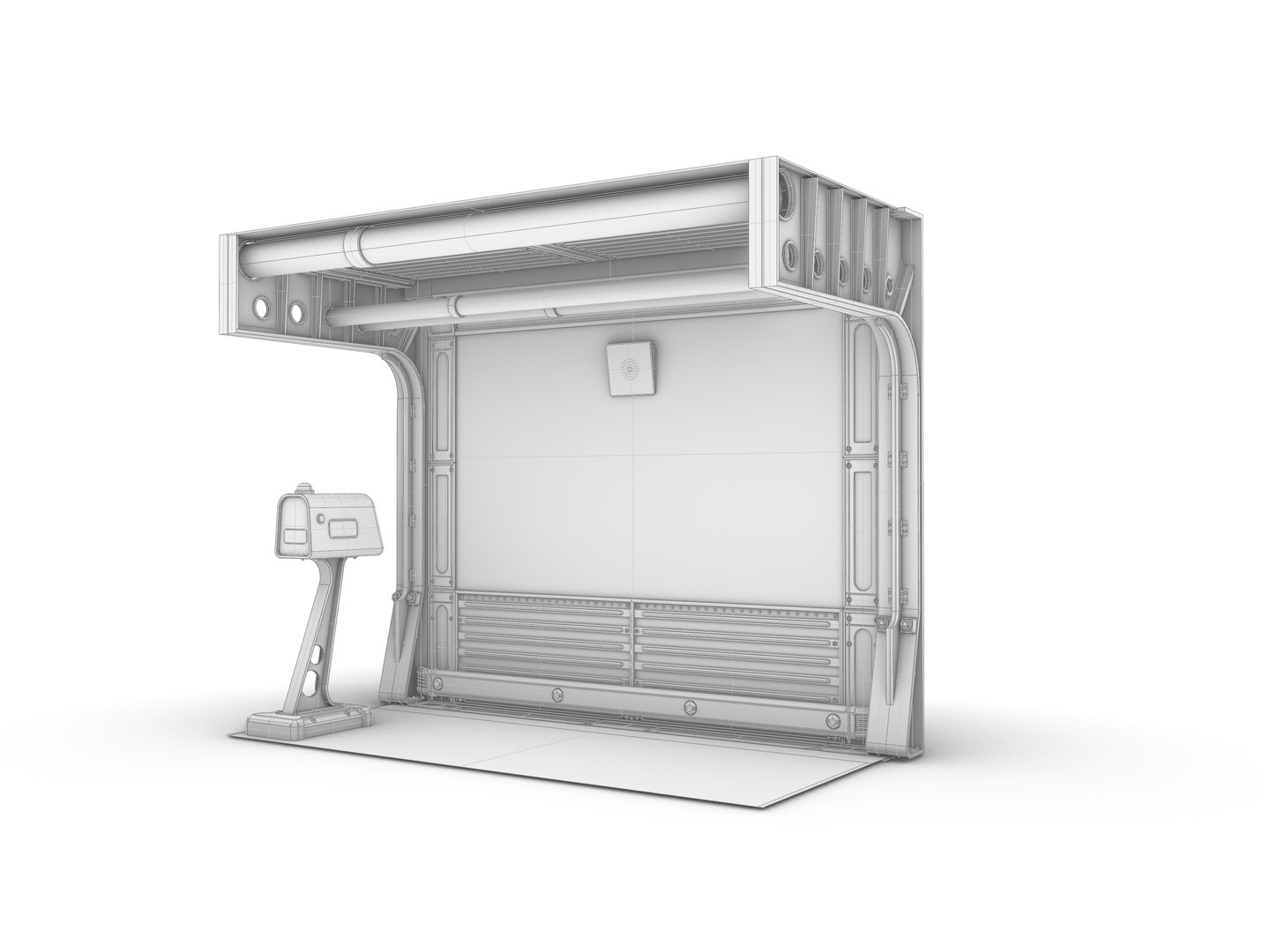 Vault 33 Hallway KIT model https://p.turbosquid.com/ts-thumb/Lm/IUaOxF/kz/wall1bw/jpg/1714810457/1920x1080/fit_q87/ebc08713f1129efeb5bf4f59ce32b08fe88f04d6/wall1bw.jpg