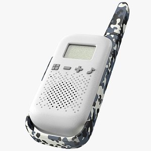 walkie talkie 3D model