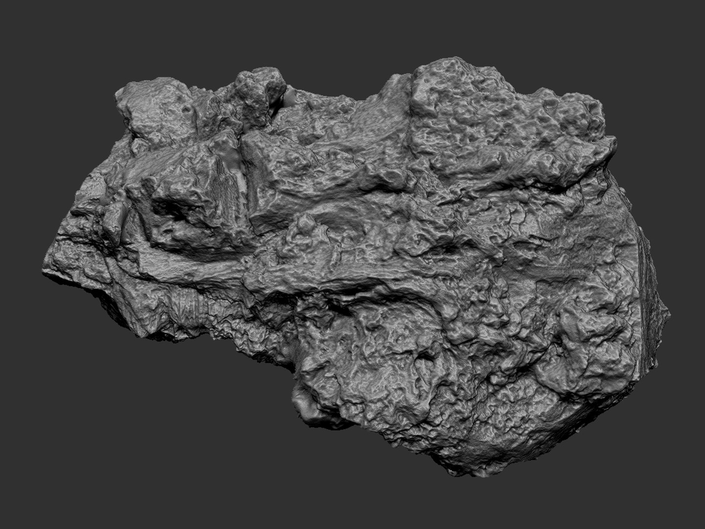 volcanic rock 8k 3d model