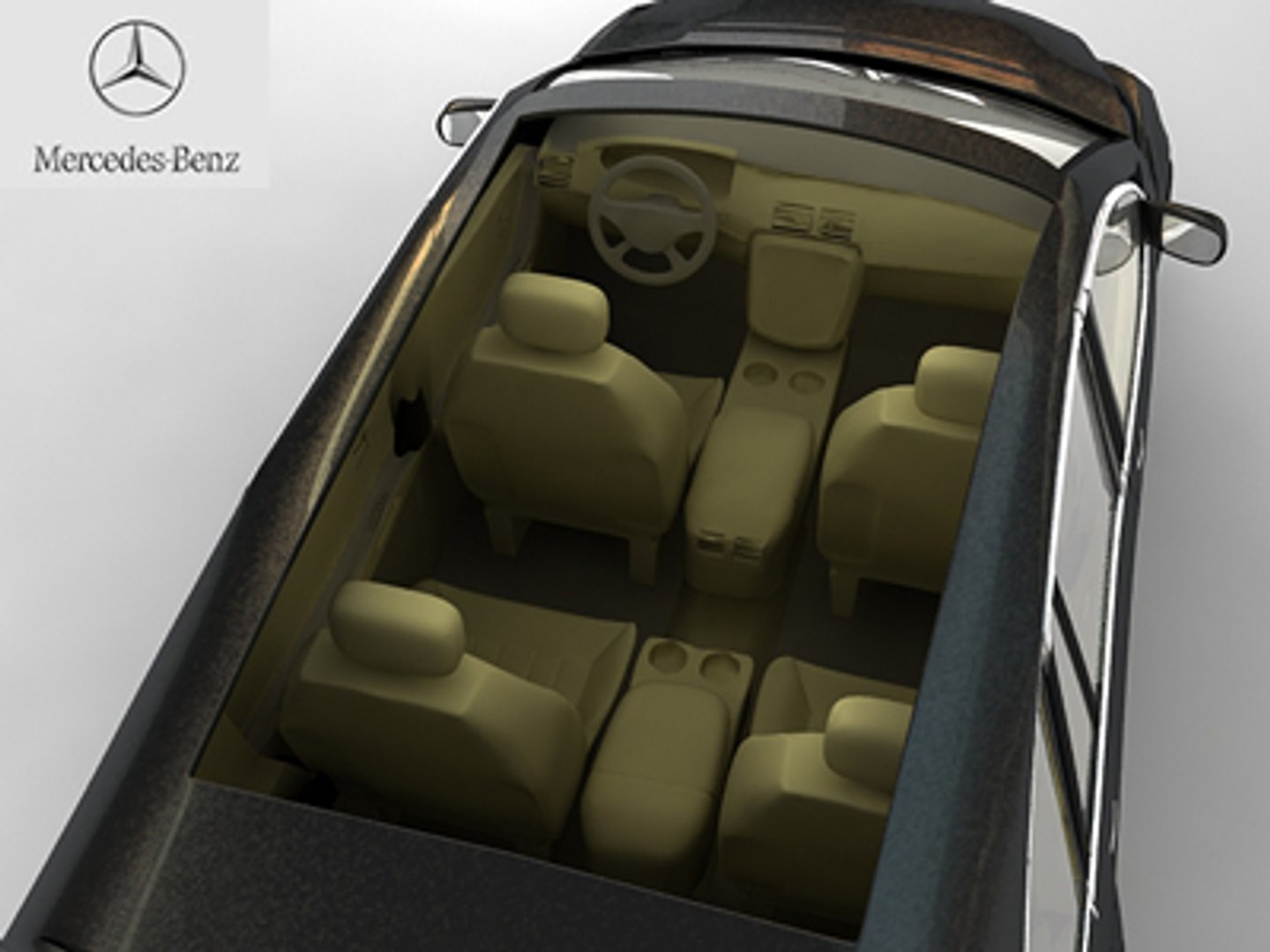 3d Mercedes-benz R-class