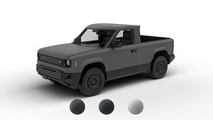 Slate Truck EV 2027 3d model 3D model