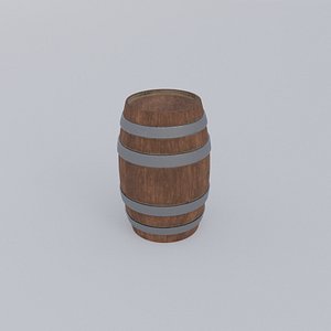 Wooden Wine Barrel