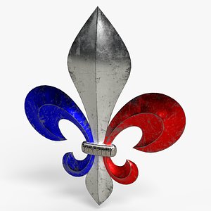 Fleur De Lis 3D model