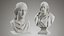 Collection Sculptures Bust Aphrodite and Bust Tennyson