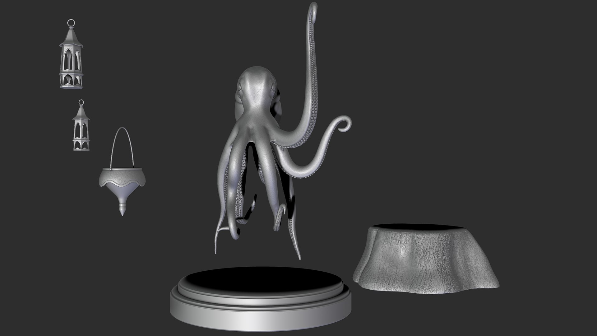 Octopus 3D https://p.turbosquid.com/ts-thumb/Lm/rY02uw/MO/11/png/1661935015/1920x1080/fit_q87/b9d8bdb2848d6aa7eb4bcd1fc121d79a5d4023d6/11.jpg