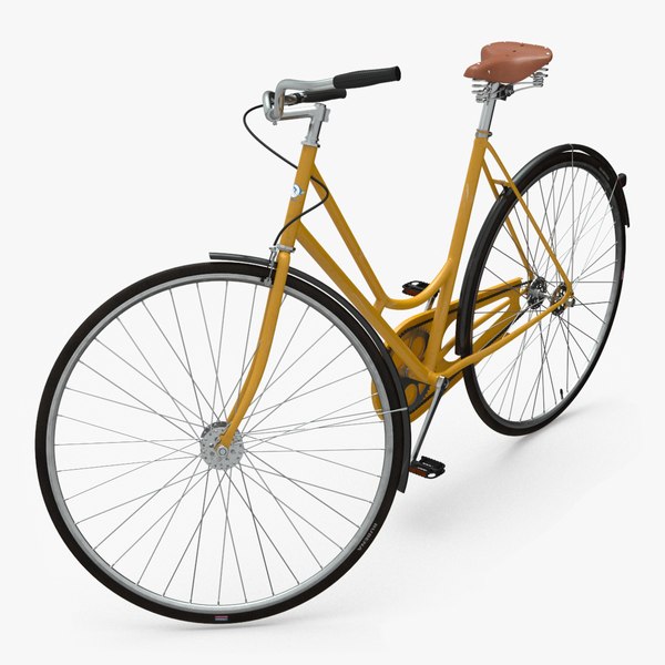 Bicicleta urbana clássica equipada Modelo 3D - TurboSquid 2265118