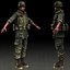Veteran Vietnam War 3d Model