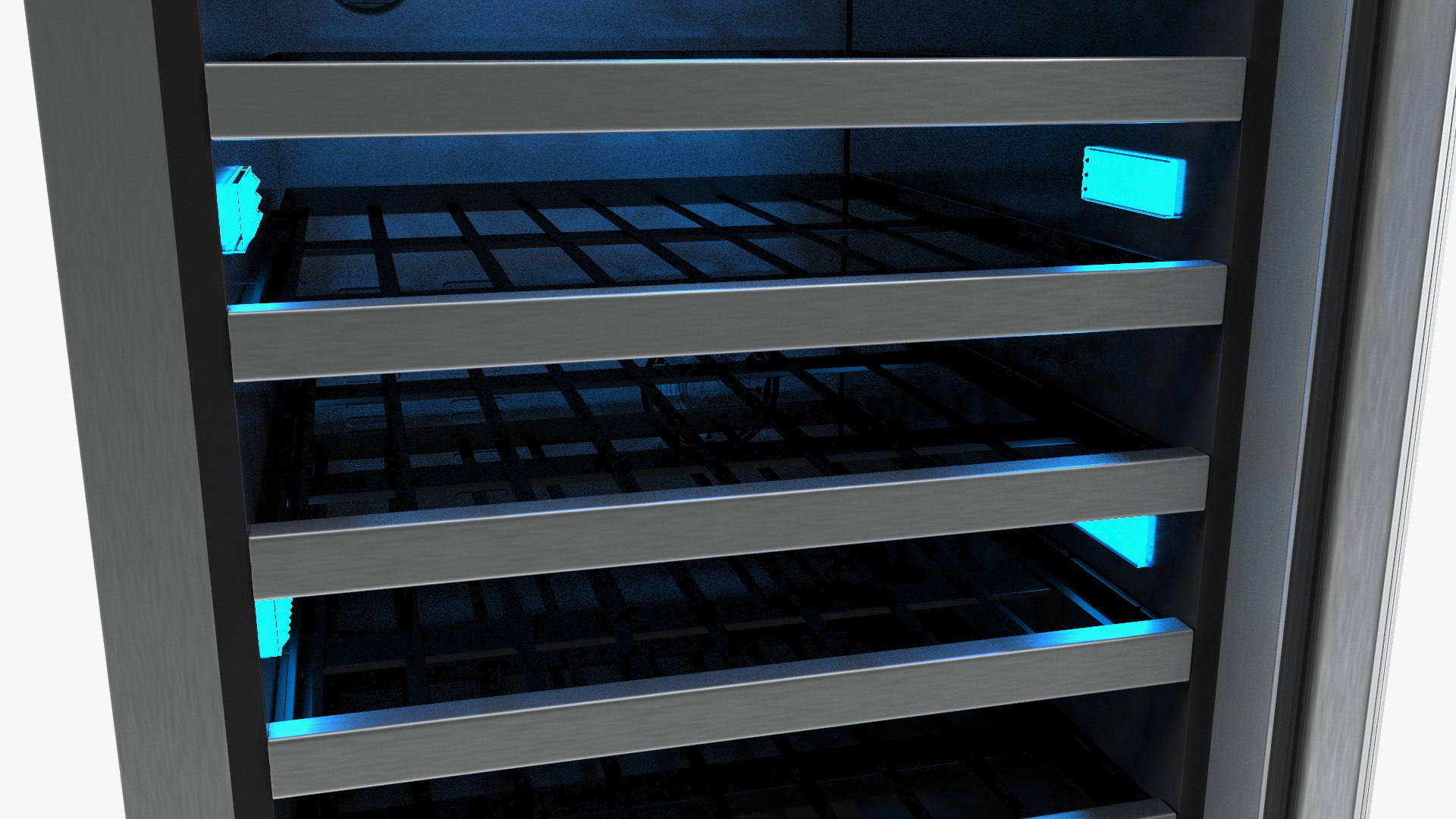 Wine Cooler Full Size Dual Zone 3D model TurboSquid 1822511