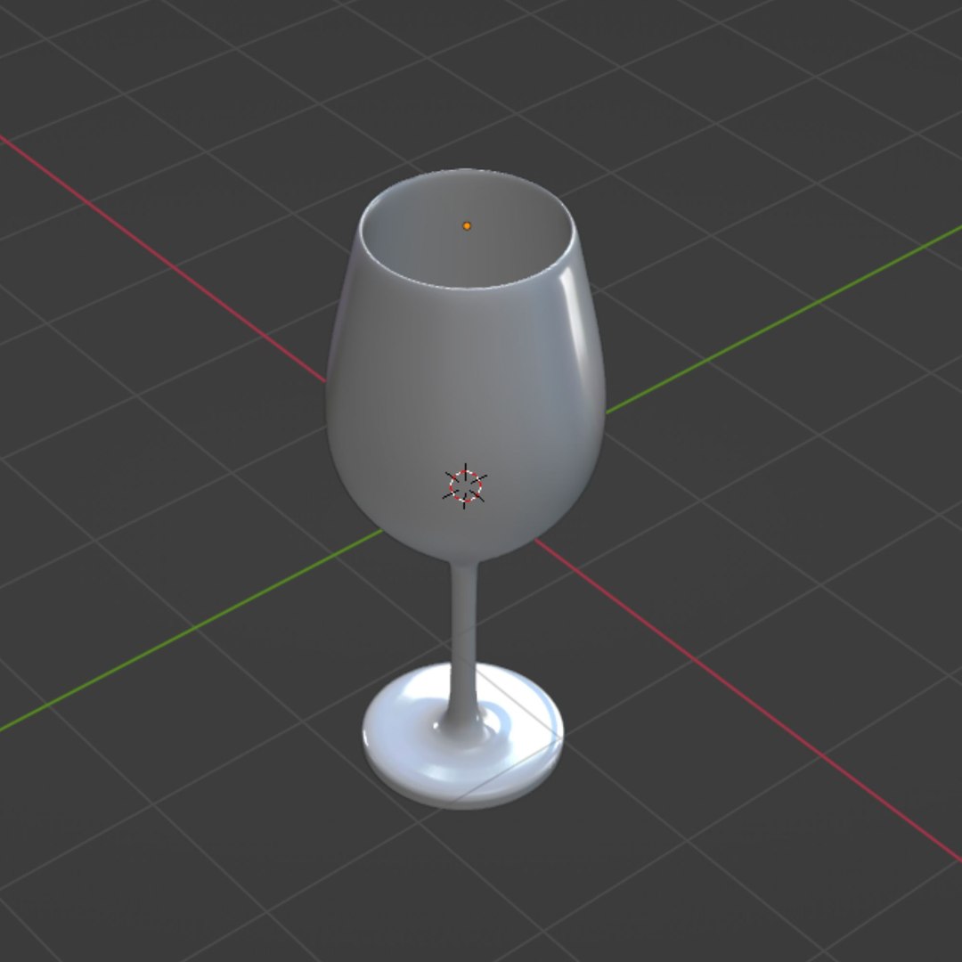 3D HighQuality Wine Glass FBX Model TurboSquid 2100234