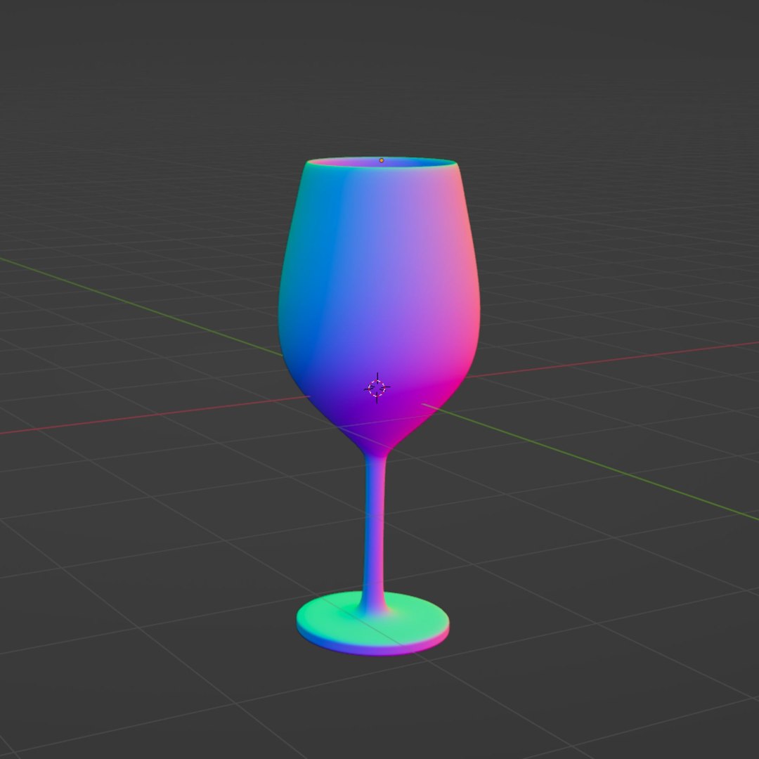 3D HighQuality Wine Glass FBX Model TurboSquid 2100234
