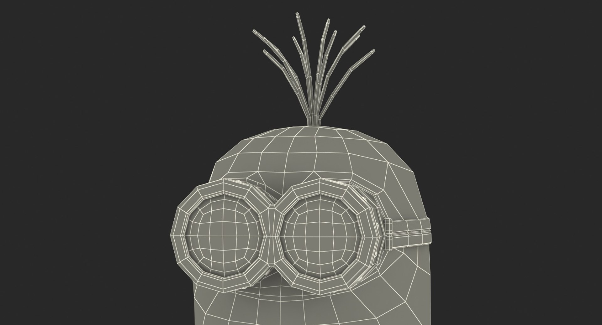 3D Tall Eyed Minion Rigged Model - TurboSquid 1436319