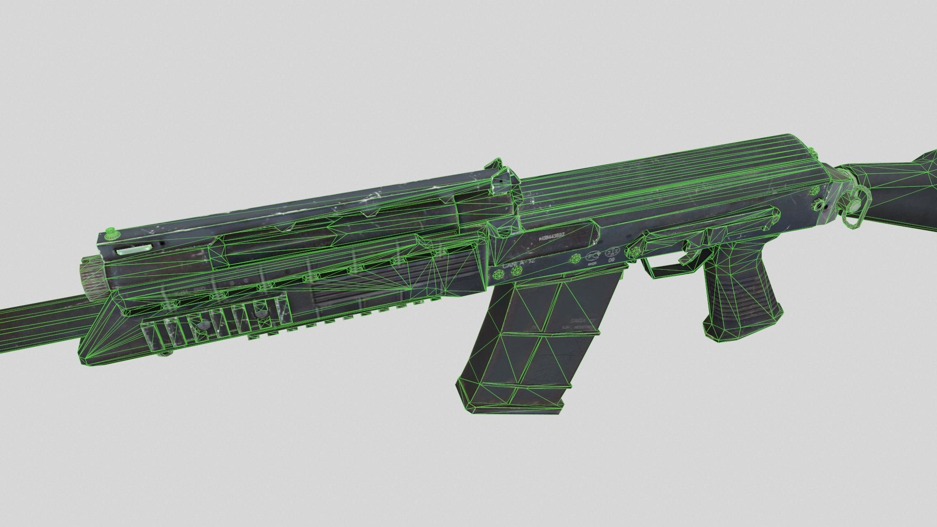 Gun Weapon Model - TurboSquid 1537487