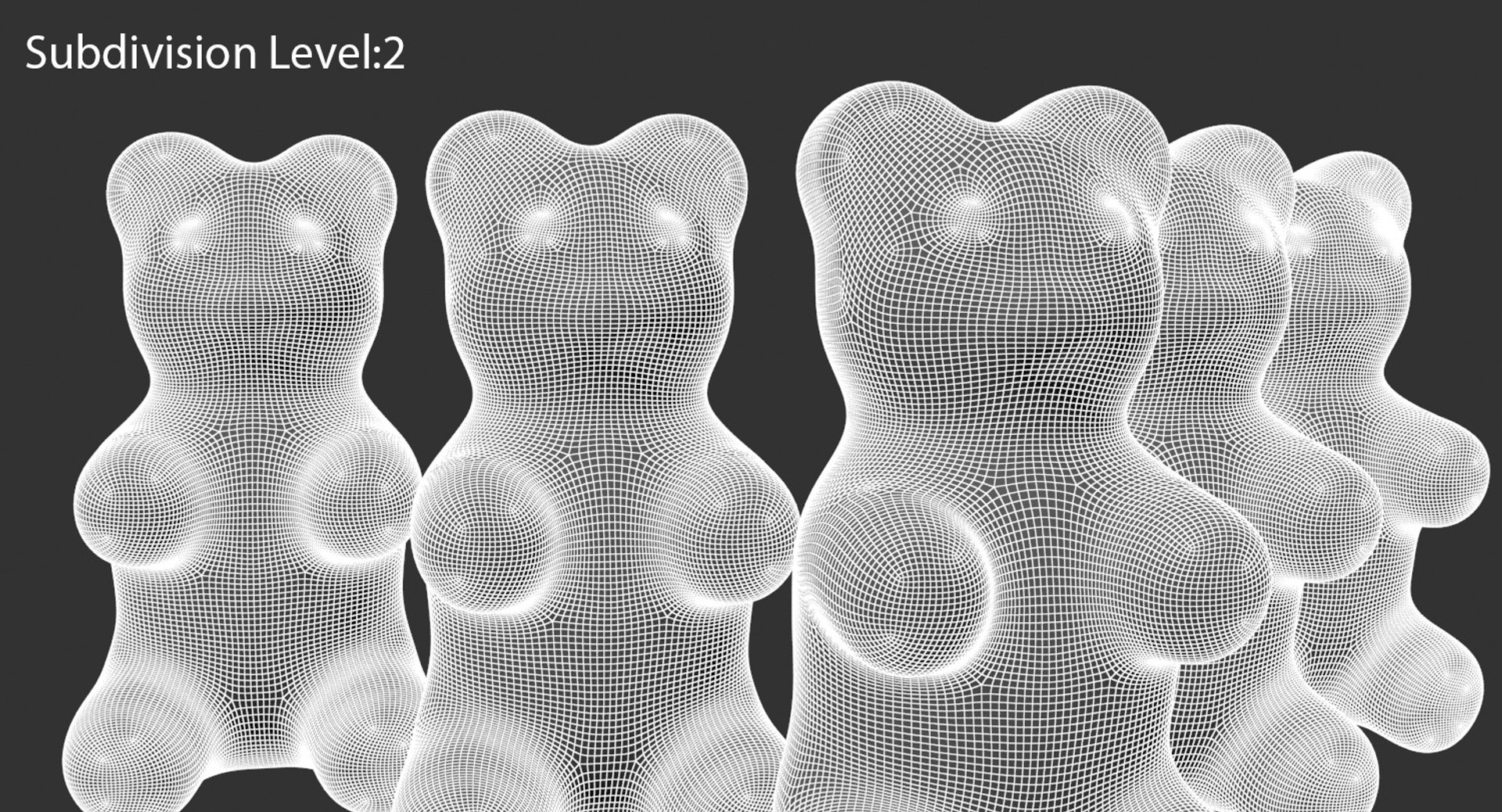 candy gummy bear 3D model https://p.turbosquid.com/ts-thumb/Ln/2PuYFq/xowZrEnj/gummy_bear_a_wire_sub02_b/jpg/1533351558/1920x1080/fit_q87/836fc7580be25ebd71bb7623f825c2beb21e3527/gummy_bear_a_wire_sub02_b.jpg