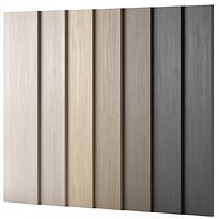 Wood materials Oak - 7 colors - set 03