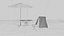 Sun Loungers Set 2