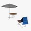 Sun Loungers Set 2