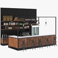 Industrial Bar Counter