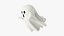 3D Funny Ghosts Collection V5 model