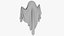 3D Funny Ghosts Collection V5 model
