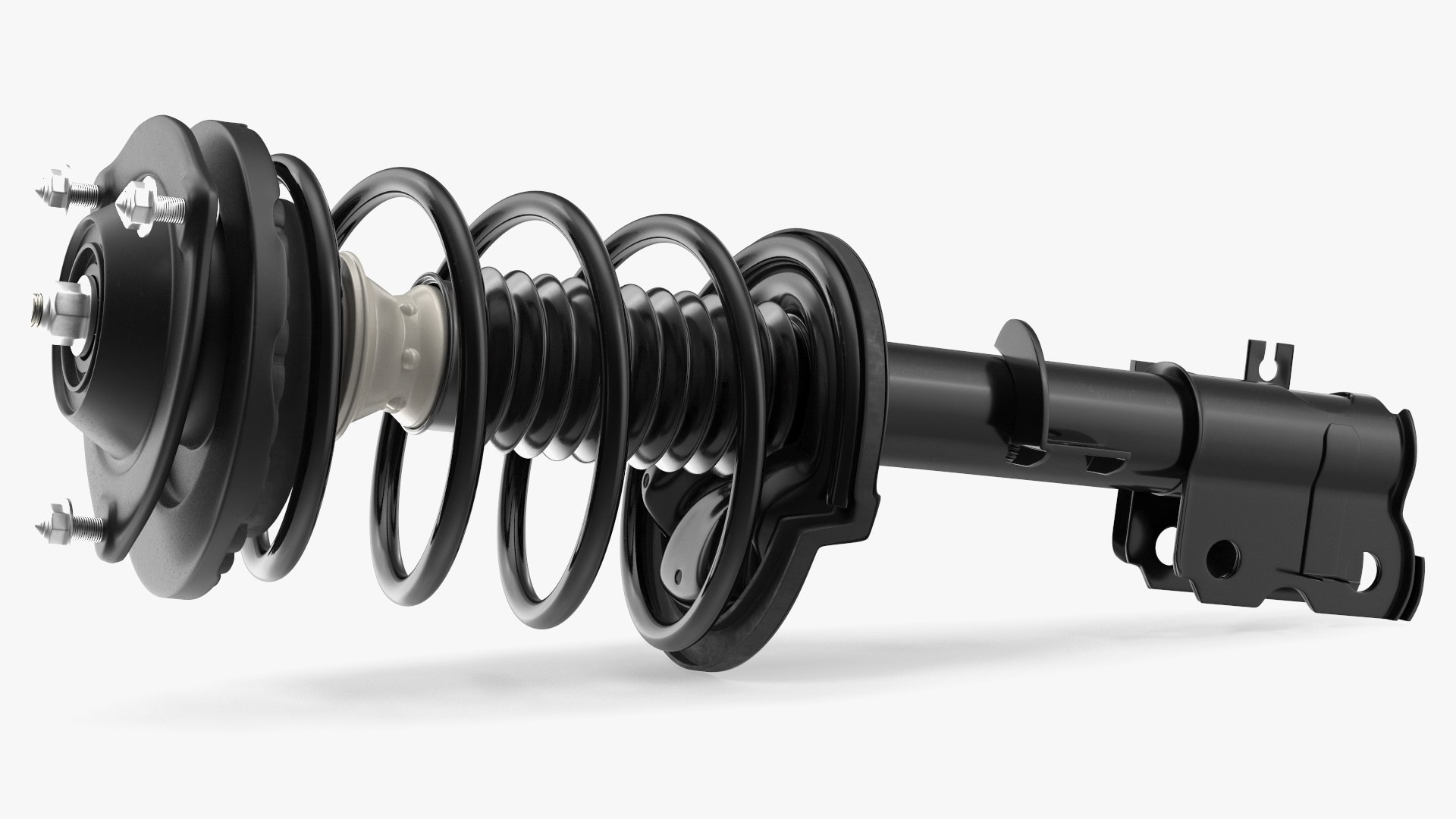 Front Shock Absorber Rod 3D model preview