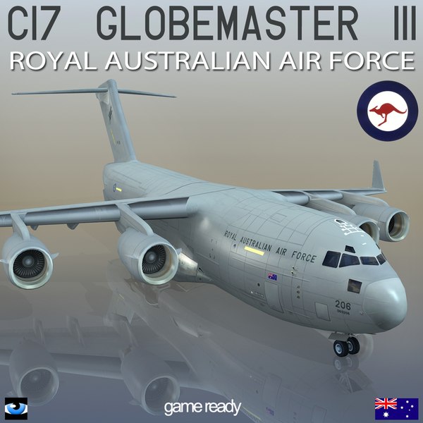 Boeing C-17 Globemaster 3D Models for Download | TurboSquid