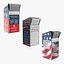 3D Ballot Boxes Collection model