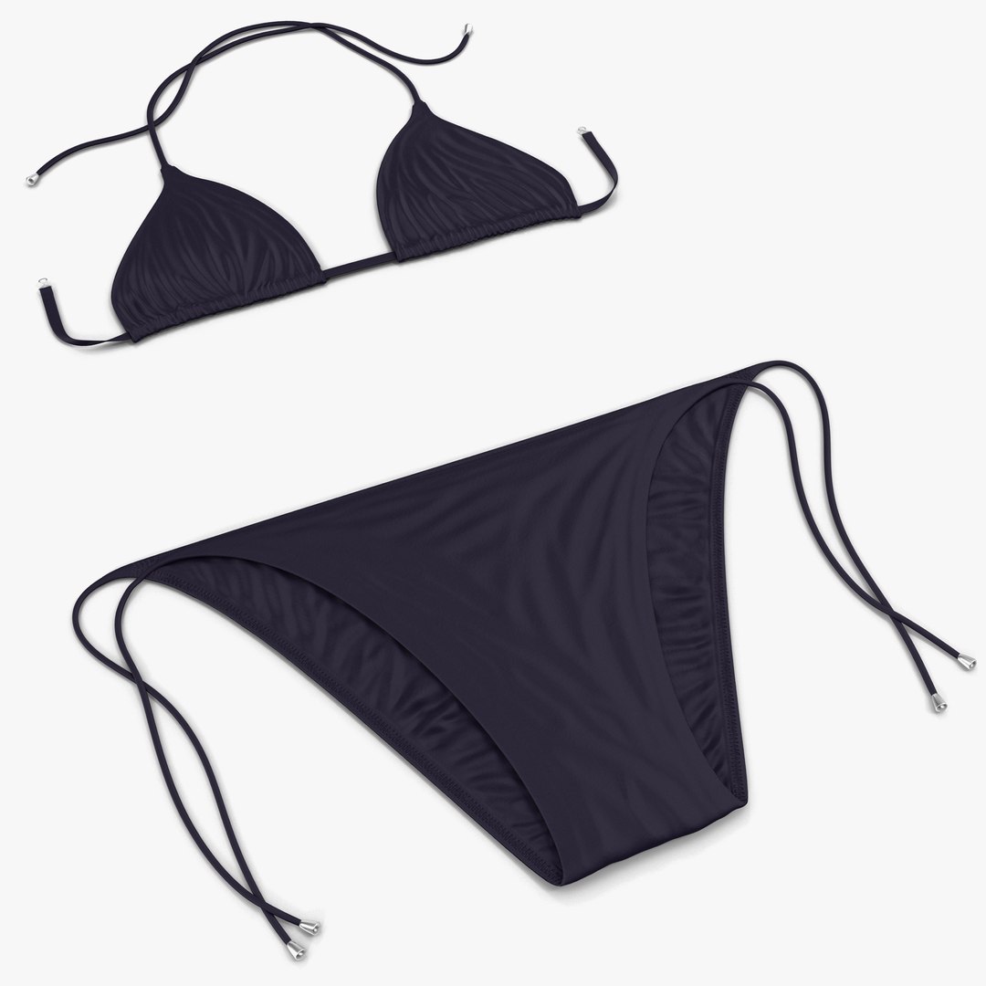 Bikini Set 3D model preview