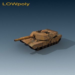 3d model abrams