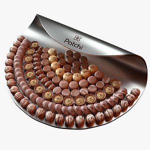 3D chocolate model